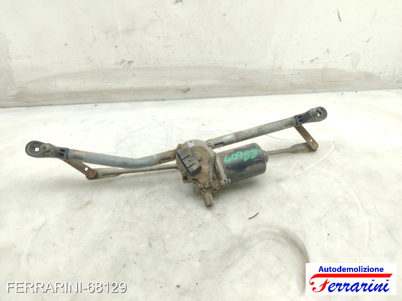 Spazzacqua Motorino Tergicristallo VW GOLF 4 1J1 2000-2005 anteriore, frontale
