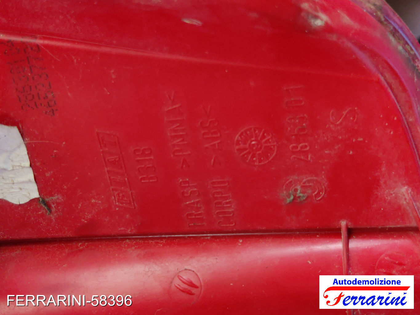 Fanalino Stop Posteriore FIAT PUNTO 188 1999-2006 sinistro, sx 46817844