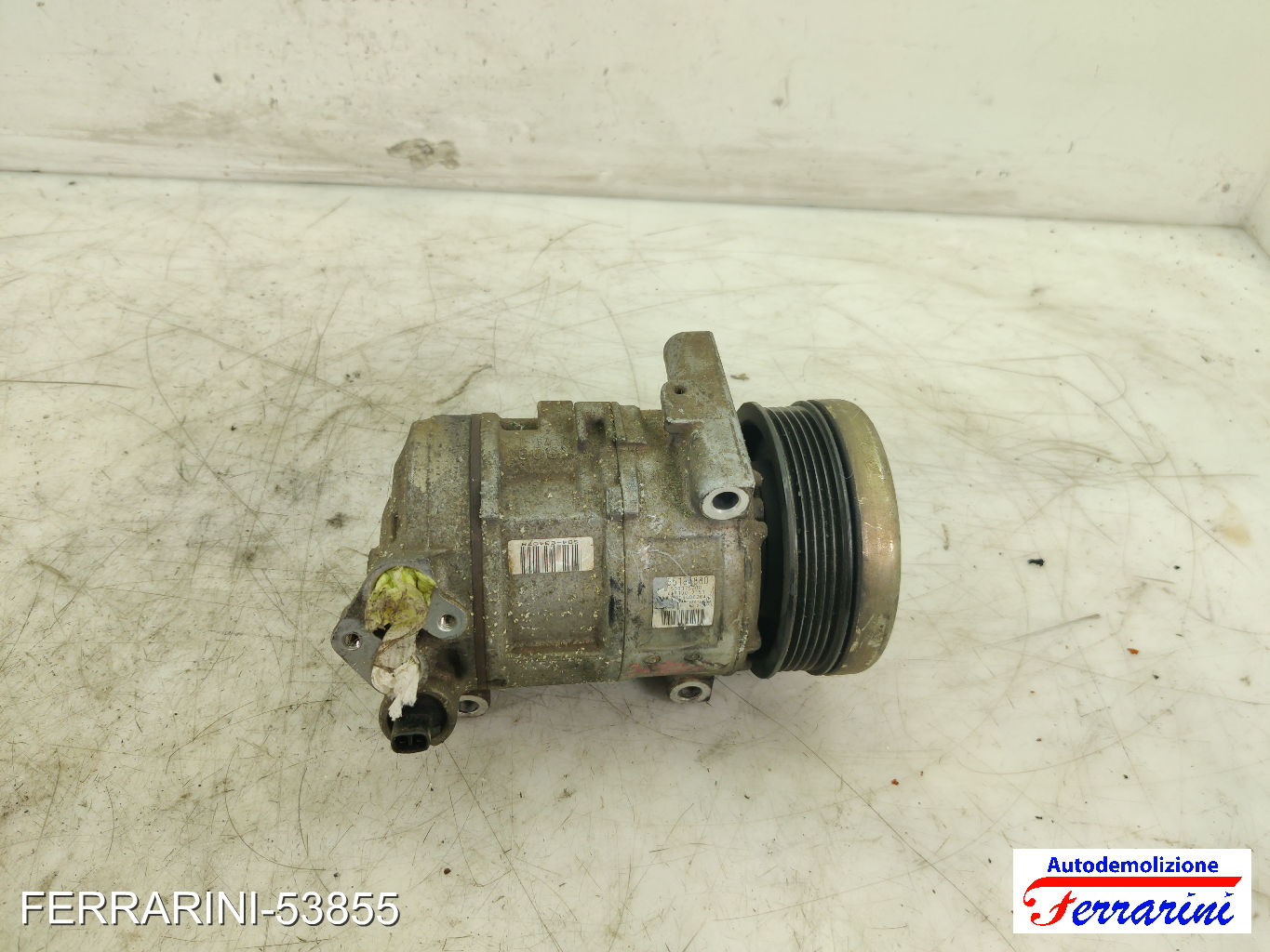 Compressore Clima FIAT GRANDE PUNTO 199 1.4 2005-2015 5D3375200, 09G06264 8