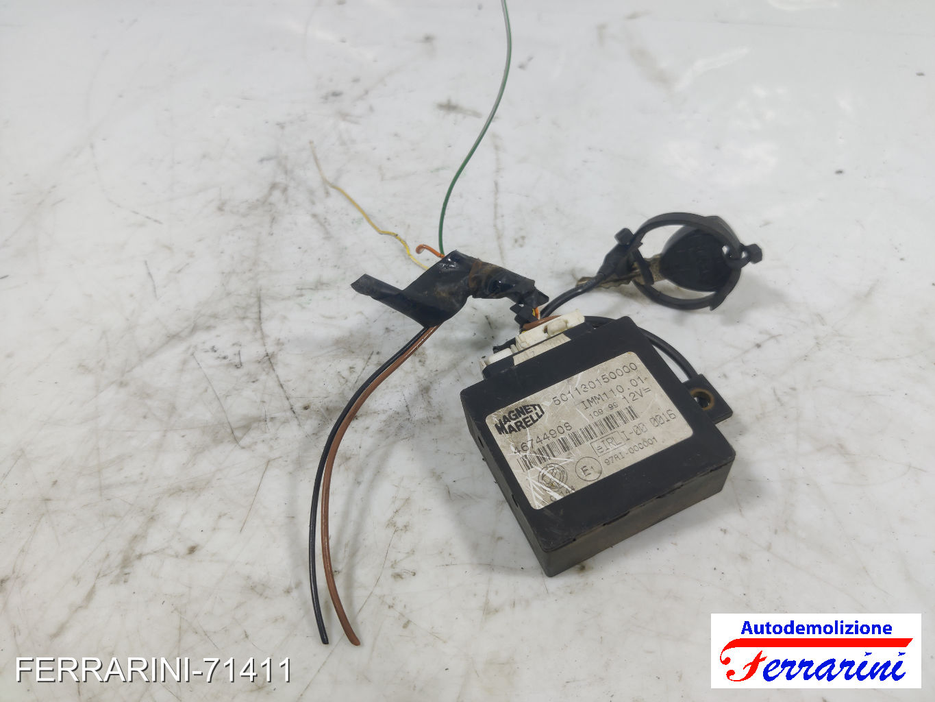 Kit Accensione FIAT PANDA 141 900 1992-1996 6160210201, 71721832, EB16FEBR 7