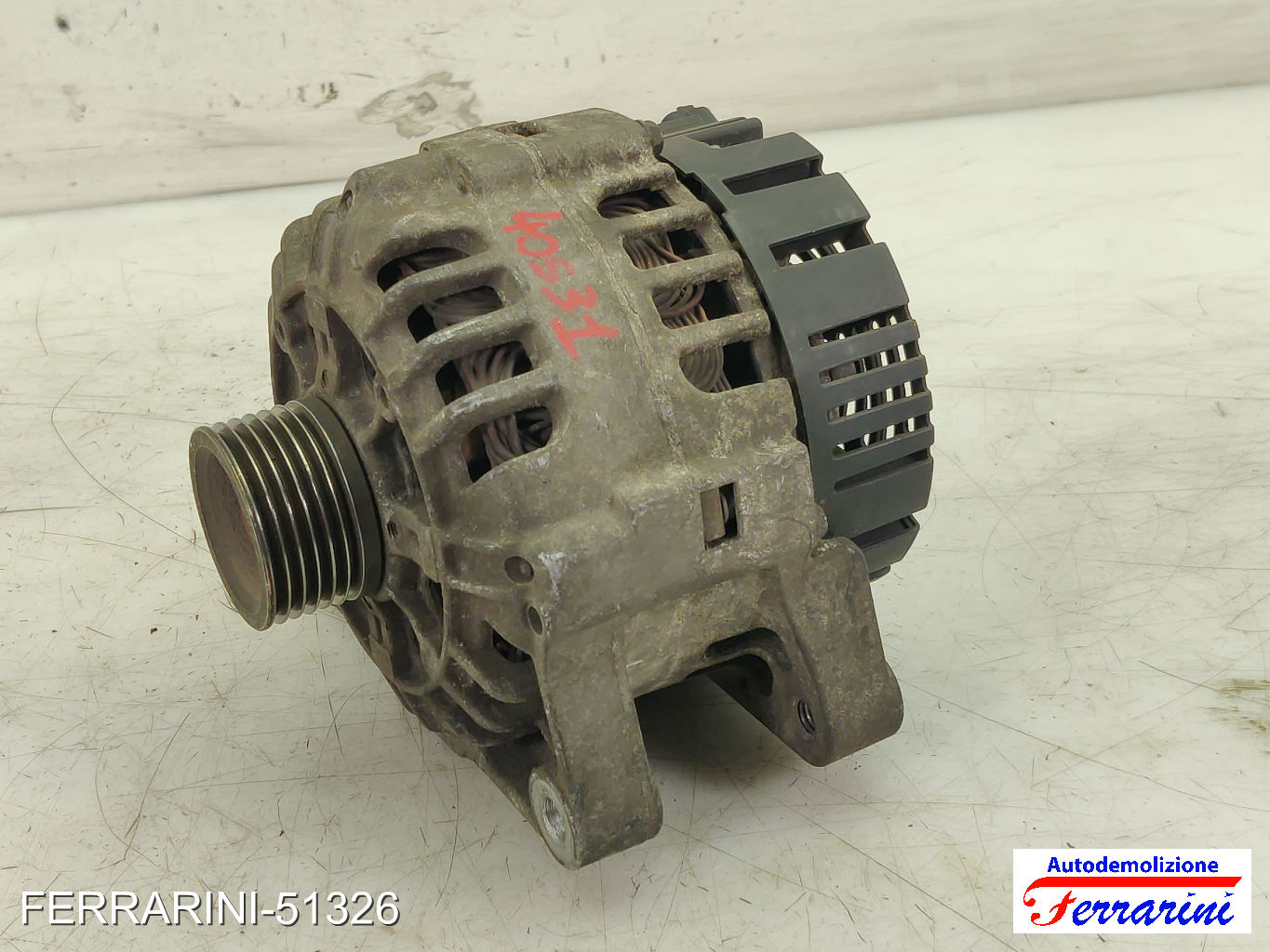 Alternatore CITROEN C3 1 FC, FN 1.1I 2002-2009 9649611780, 2548570, 2542803A