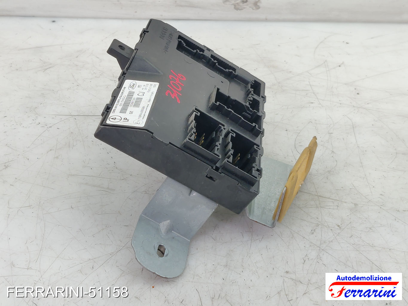 Body Computer FORD FIESTA 6 CB1, CCN 1.4 2008-2012 8V5115K600CJ, 030266210501 9