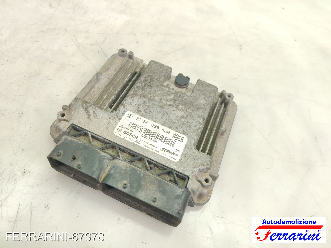 Kit Accensione OPEL MERIVA B S10 1.3 CDTI 2010-2014 55578704 31