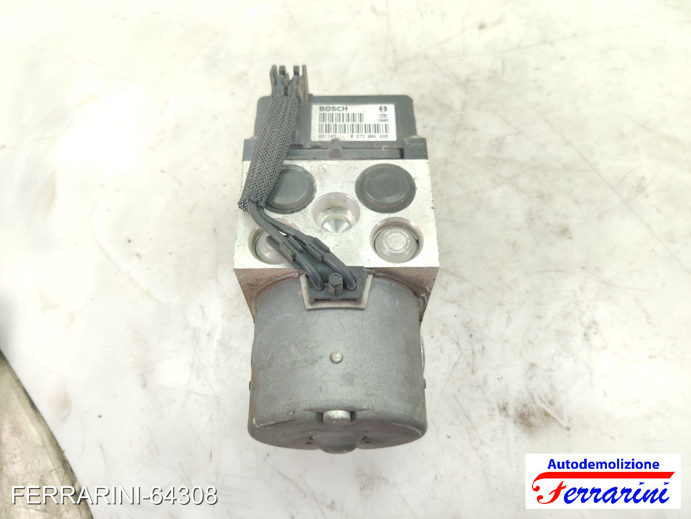 Centralina Pompa Abs FIAT SEICENTO 600 287 1.1 1998-2010 46556475, 0265216710