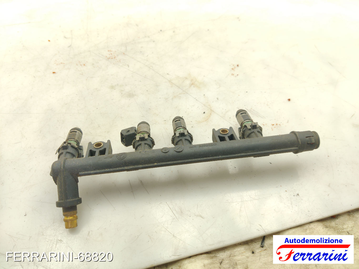 Flauto Con Iniettori FIAT SEICENTO 600 187 1.1 1998-2010 55183532, 71729224