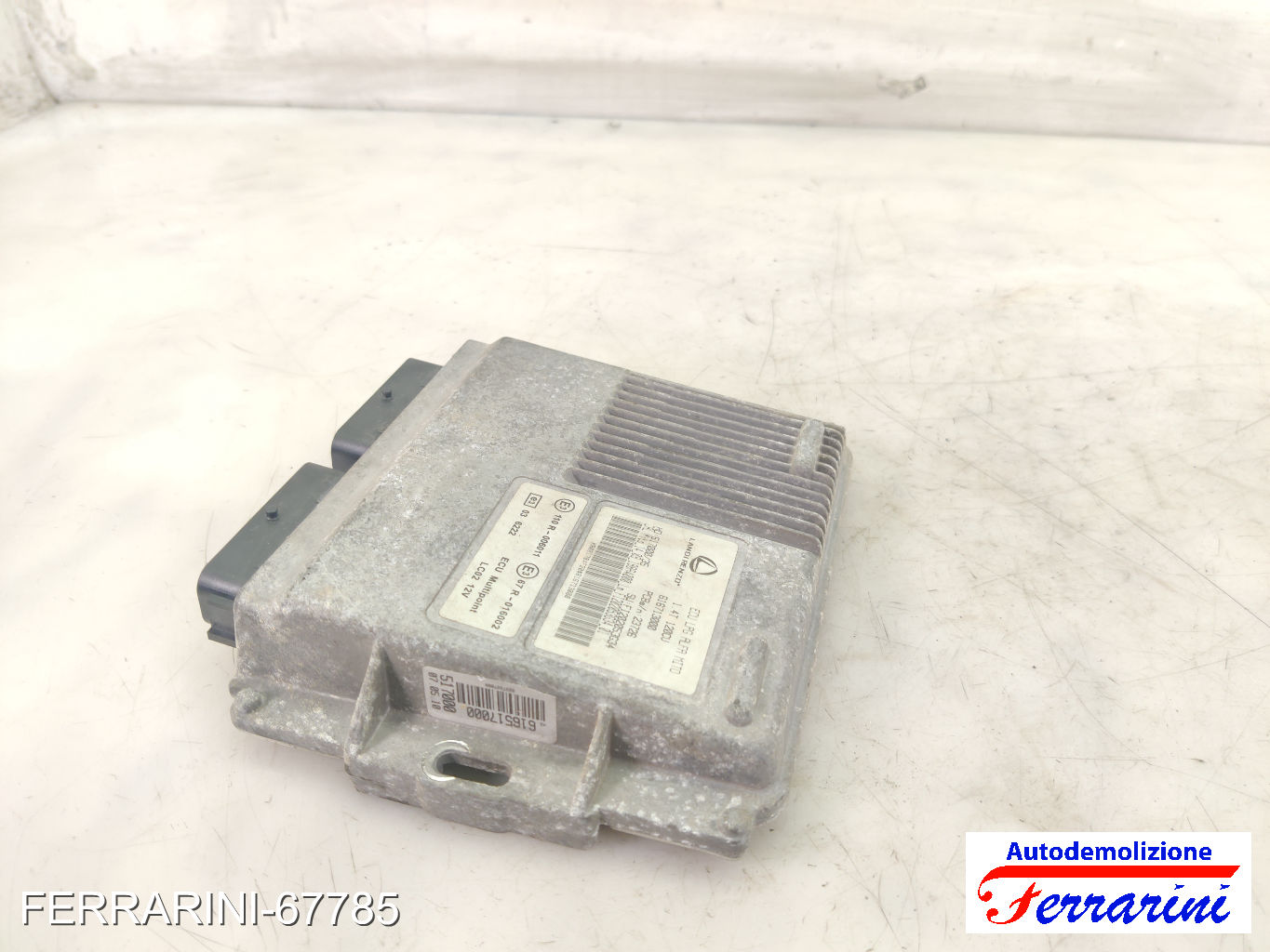 landi renzo Centralina Gpl ALFA ROMEO MITO 955 1.4 BI-FUEL 2009-2016 616713000