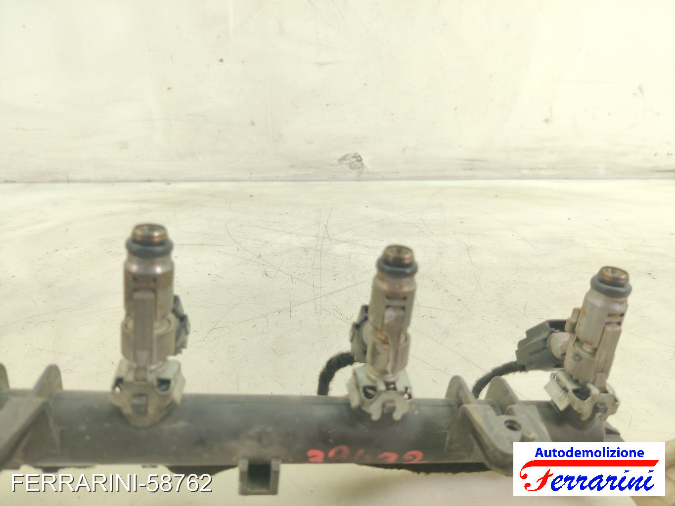 Flauto Iniettori CITROEN C4 LC 1.4 16V 2004-2011 9644224380, 9652451580 10