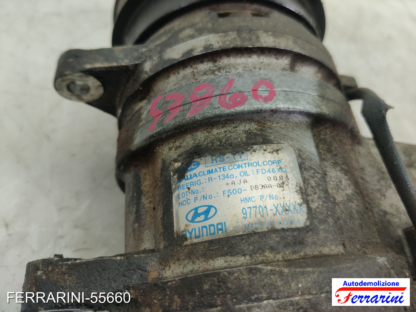 Compressore Clima KIA PICANTO SA 1.1 2004-2011 97701XXXXX, 977010X000