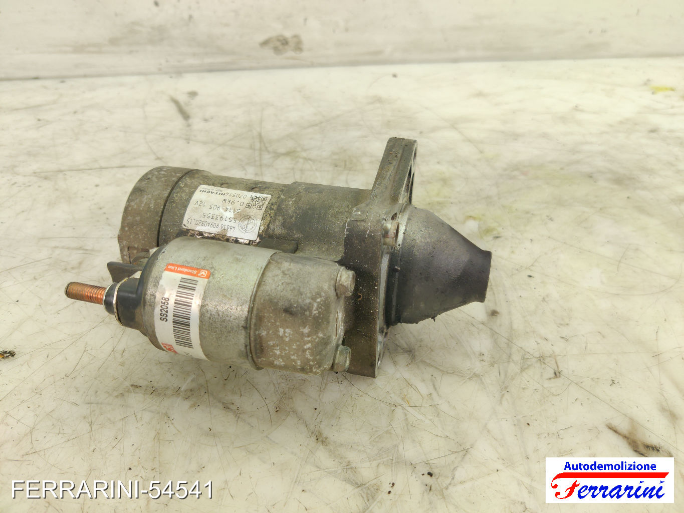 Motorino Avviamento FIAT GRANDE PUNTO 199 1.2 2005-2009 55193355, 46813058 11