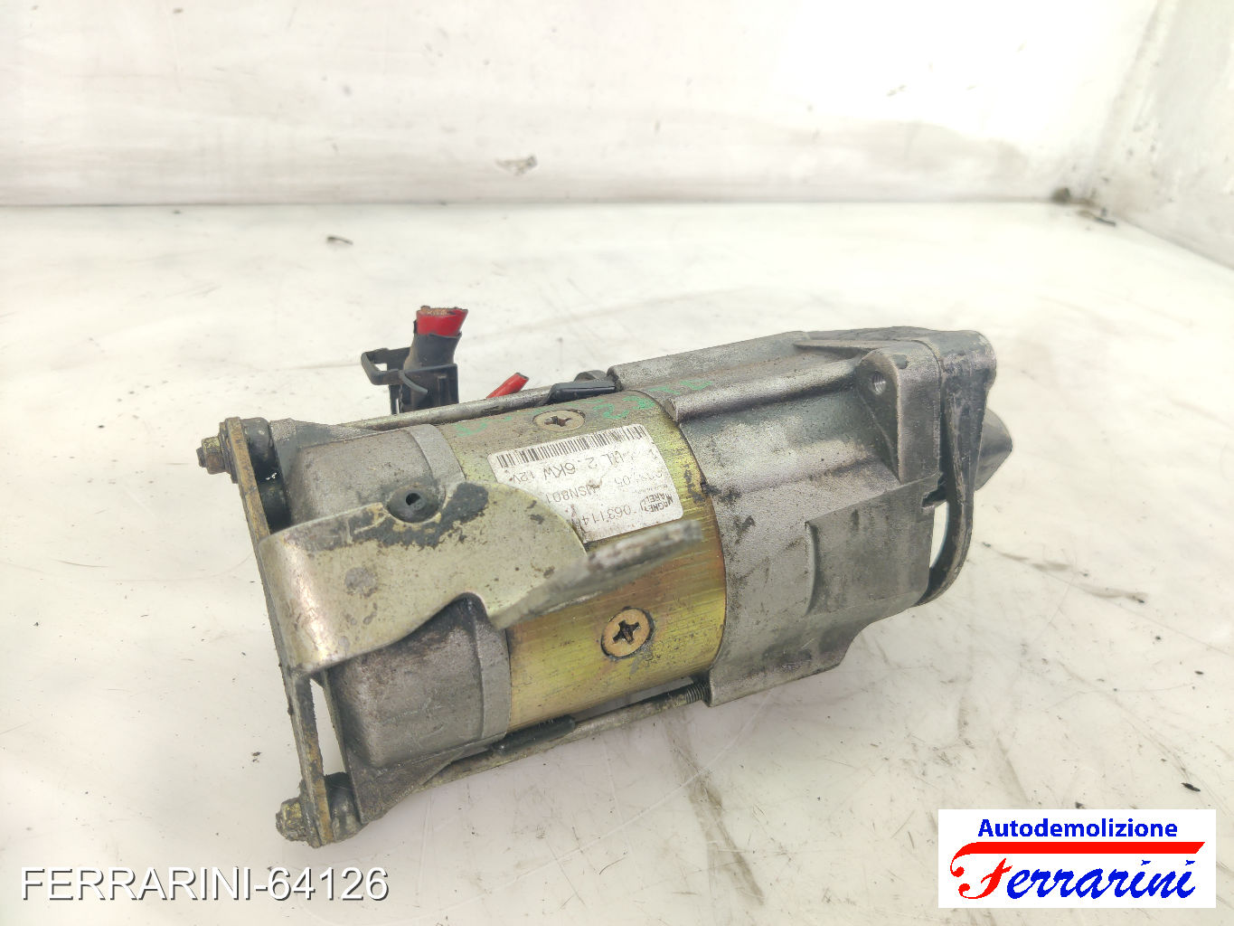 Motorino Avviamento FIAT DUCATO 230 2.5 D 1994-2002 1331329080, 71789529