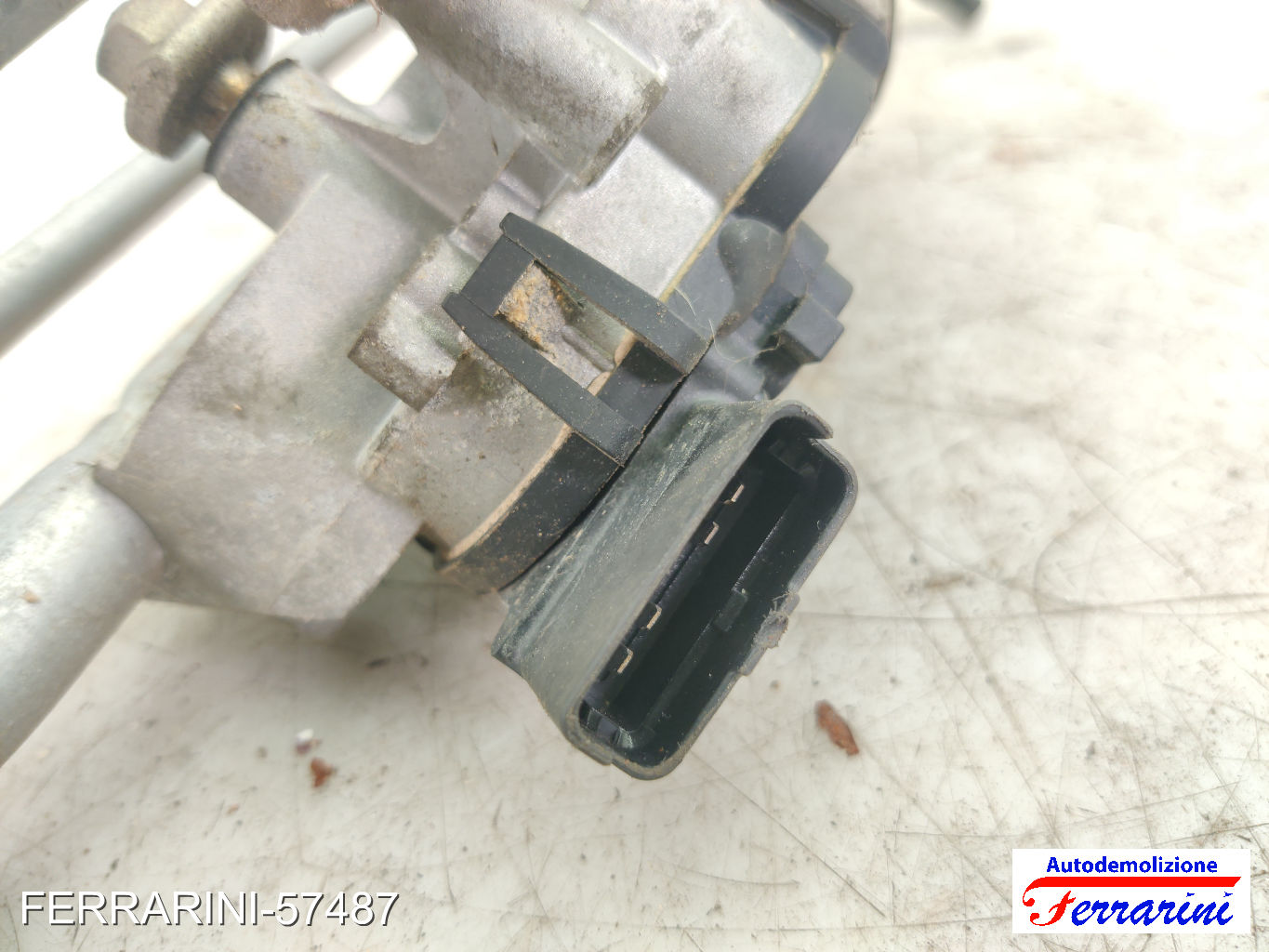 Spazzacqua Motorino Tergicristallo RENAULT MEGANE 2 KM 2005-2009 anteriore