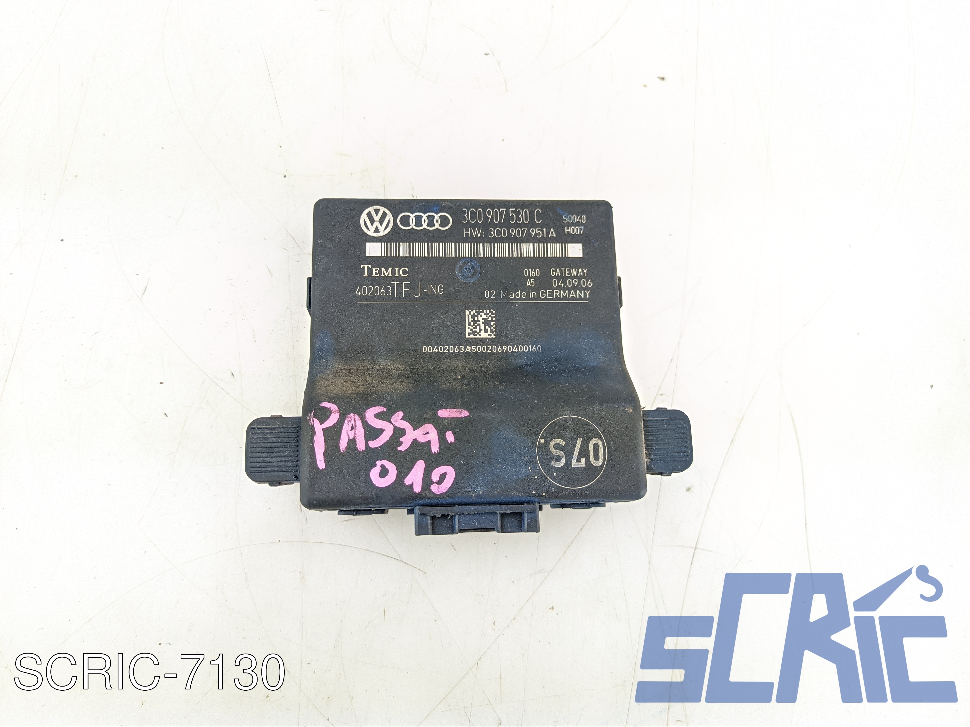 gateway CAN centralina VW PASSAT 3C2 2.0 TDI 16V 2005-2010 3C0907530C