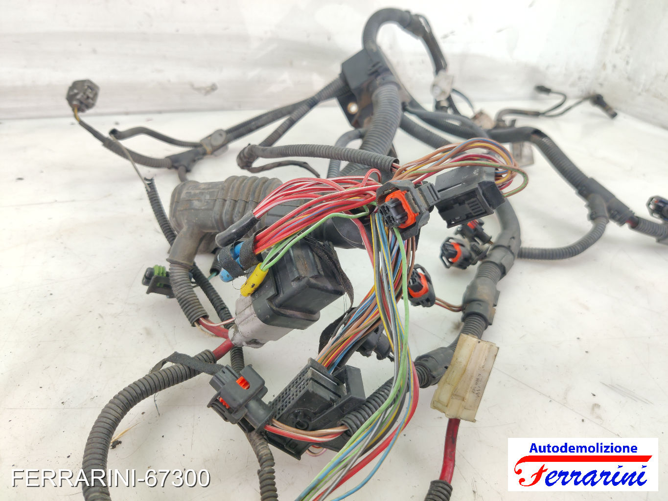 W10B16A Cablaggio Motore MINI - R50, R53 ONE 2001-2006 12517533100, 2861067810 8