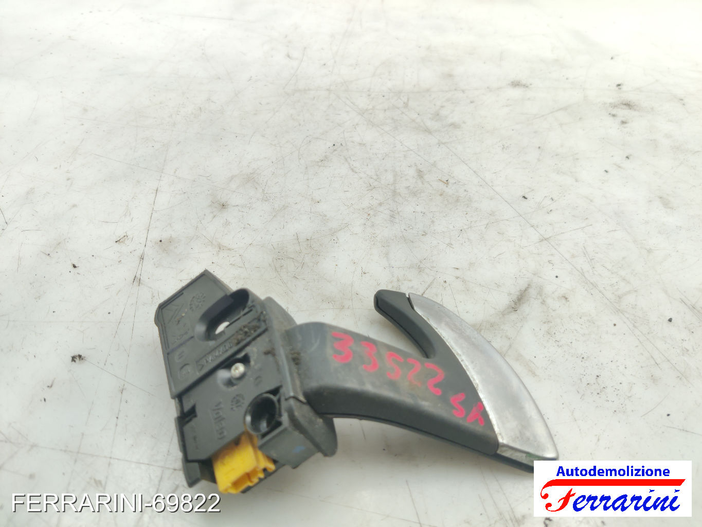 paletta leva cambio al volante CITROEN C4 PICASSO 1 UD 2006-2013 sinistro, sx 8
