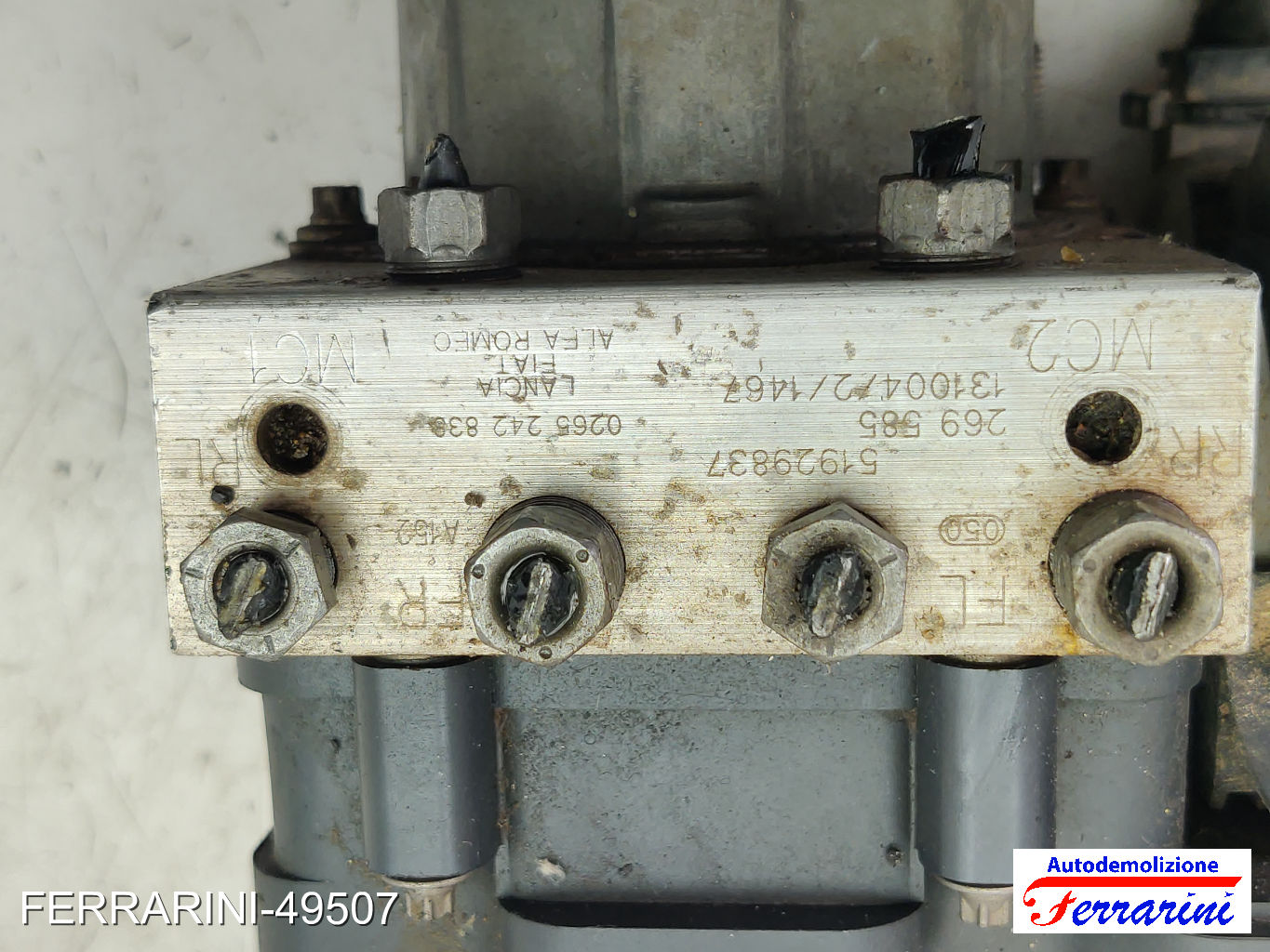 Centralina Pompa Abs FIAT PUNTO EVO 199 1.2 2009-2012 51929837, 0265242838