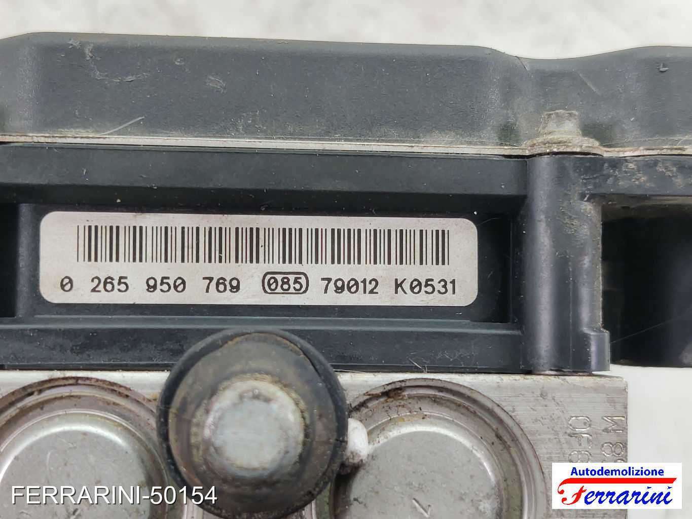 Centralina Pompa Abs FIAT GRANDE PUNTO 199 1.3 D MULTIJET 2005-2010 0265950769