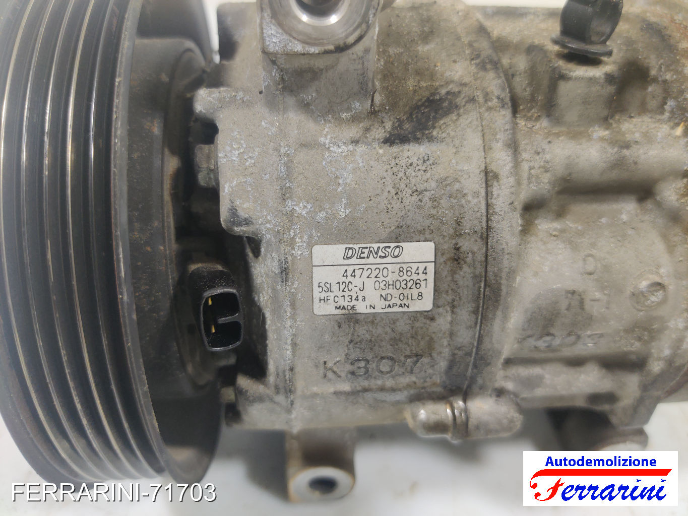 Compressore Clima ALFA ROMEO 147 937 1.9 16V Q2 2004-2010 51752531, 46811244 13