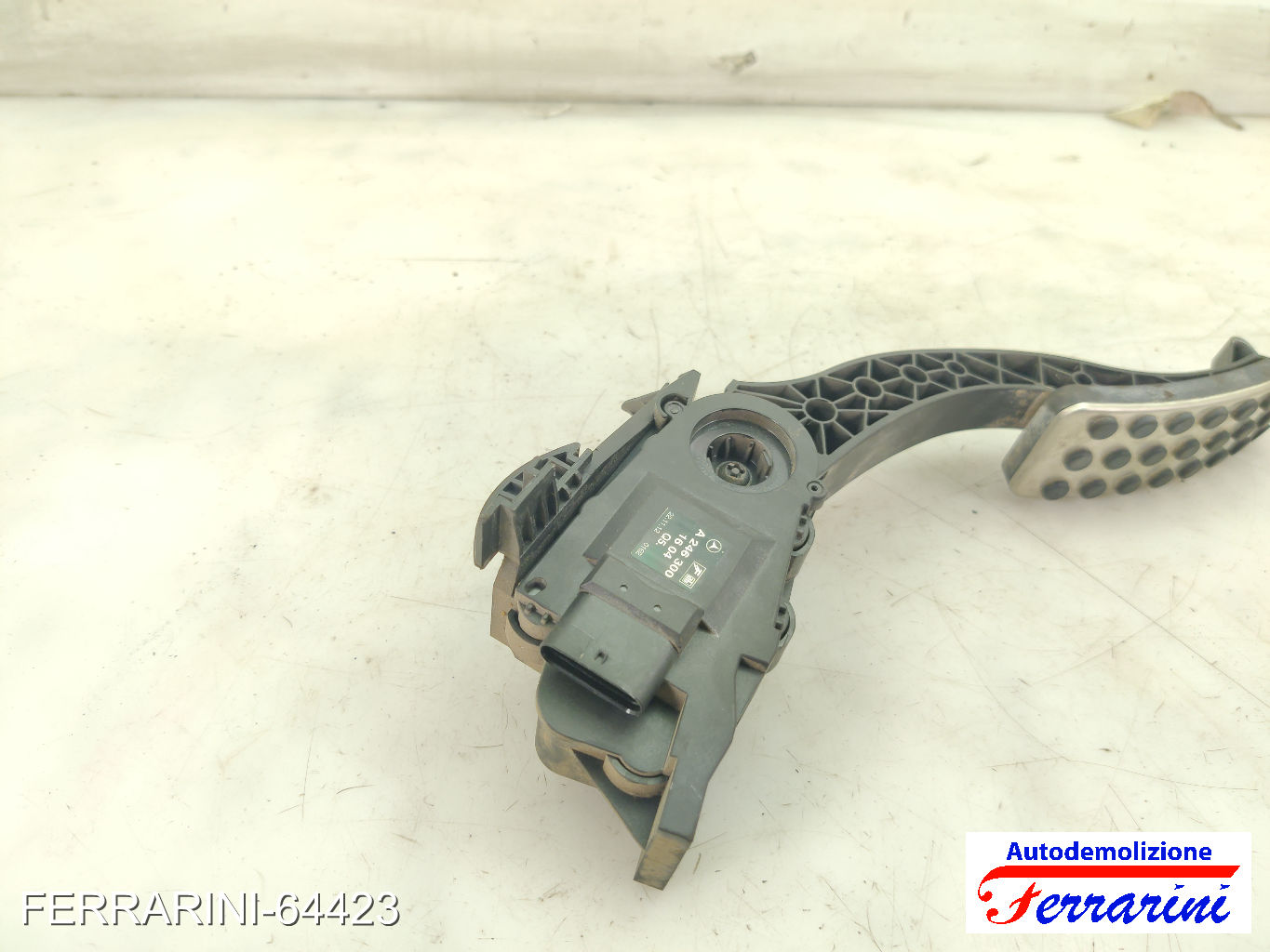 Pedale Acceleratore MERCEDES CLASSE B W242, W246 B 180 CDI 2011-2014 A2463001604 9