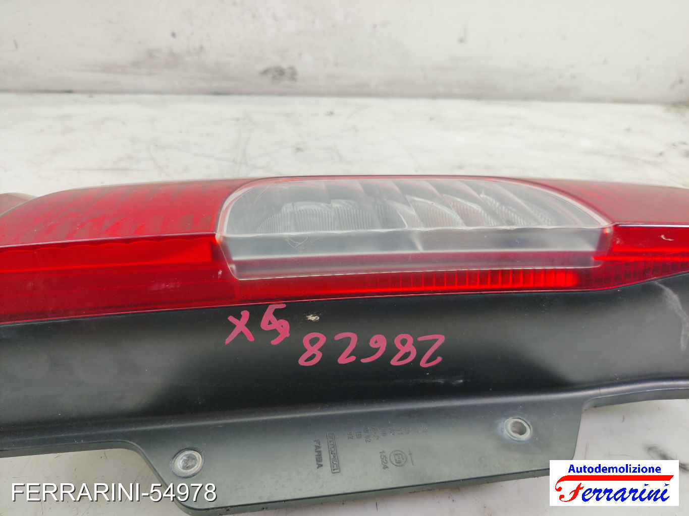 Fanalino Stop Posteriore CITROEN NEMO AA 2008-2010 sinistro, sx, posteriore 9