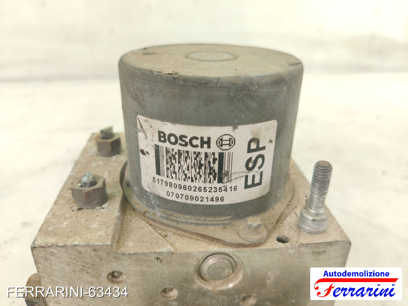 Centralina Pompa Abs FIAT BRAVO 2 198 1.6 D MULTIJET 2007-2014 798096, 5422L5 8