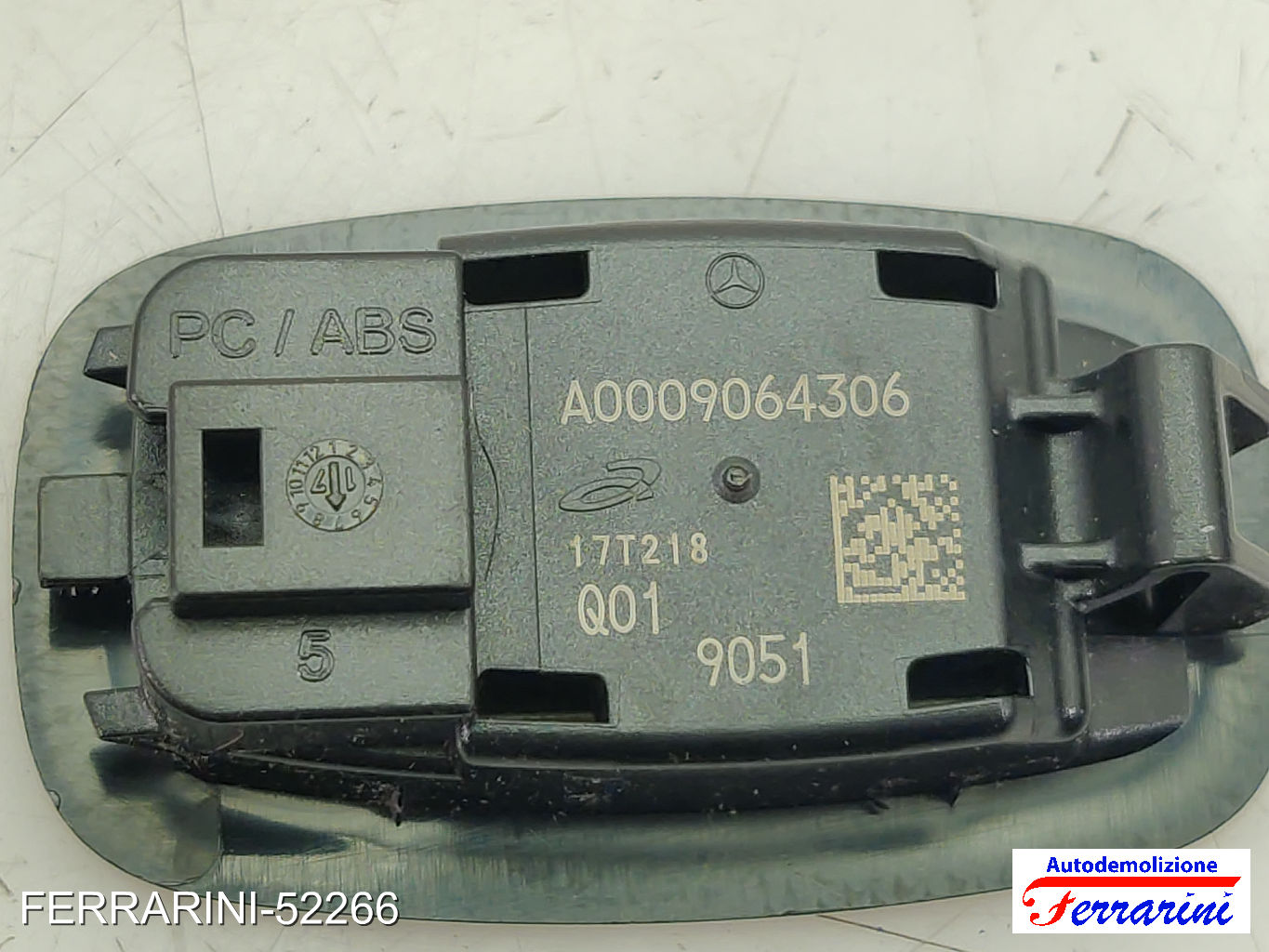 plafoniera led parasole MERCEDES CLASSE C S205 2015-2018 A0009064306