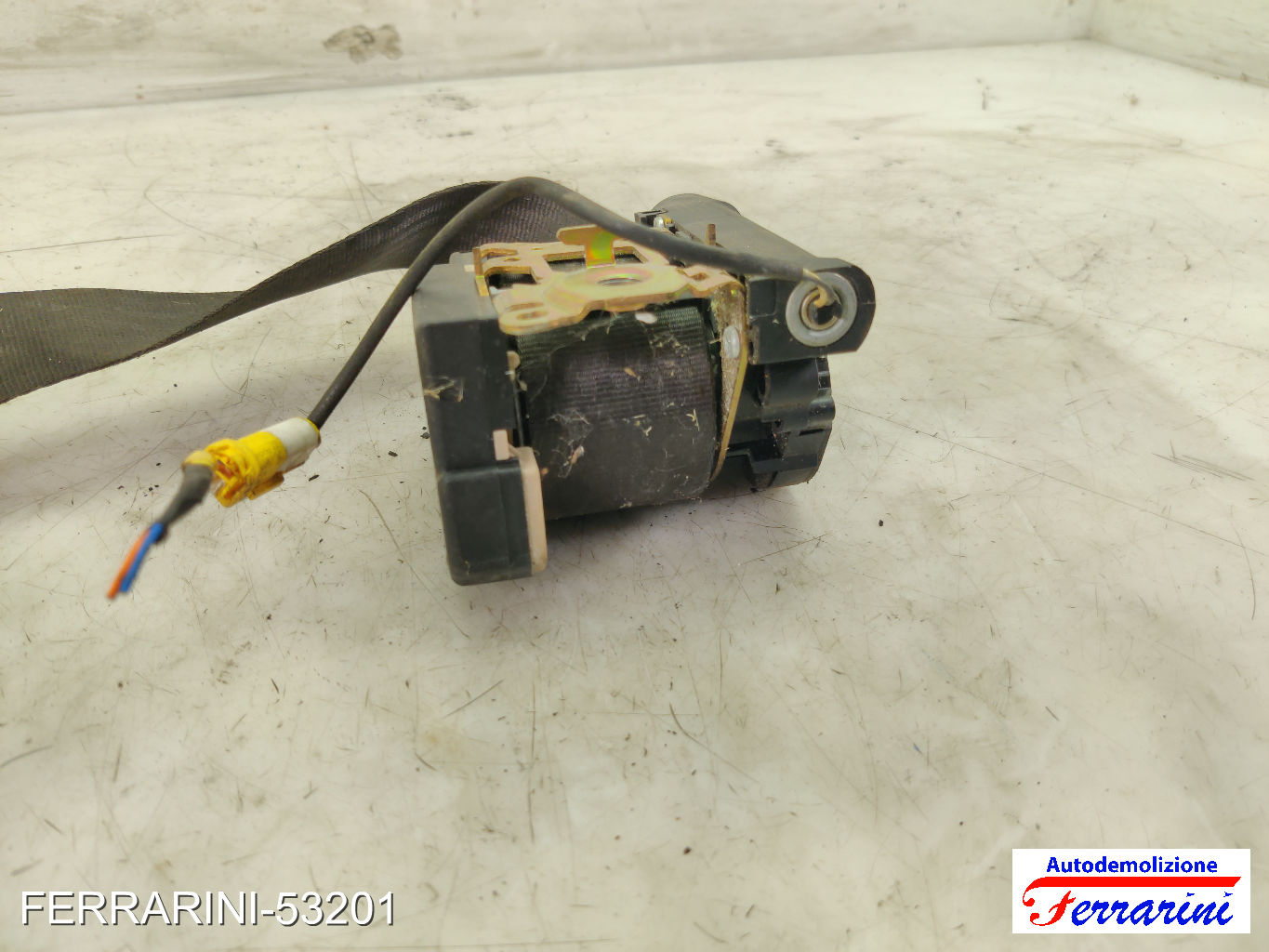 Cintura Di Sicurezza VW SHARAN 7M6, 7M8, 7M9 1996-2000 destra, dx, frontale