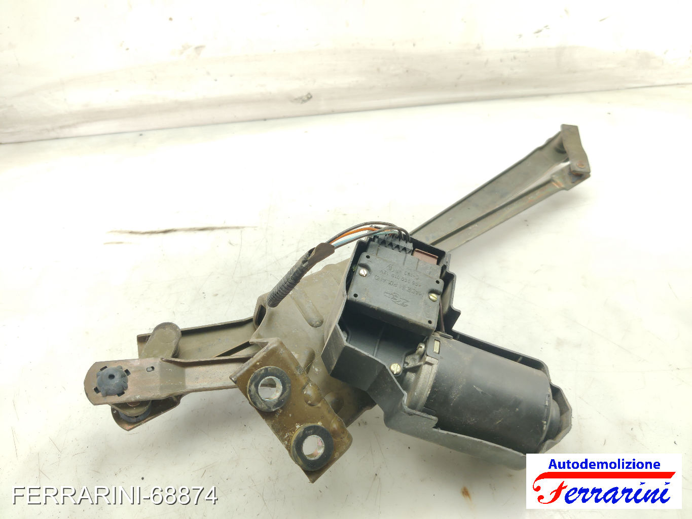 Spazzacqua Motorino Tergicristallo FIAT SEICENTO 600 287 1998-2010 anteriore 7