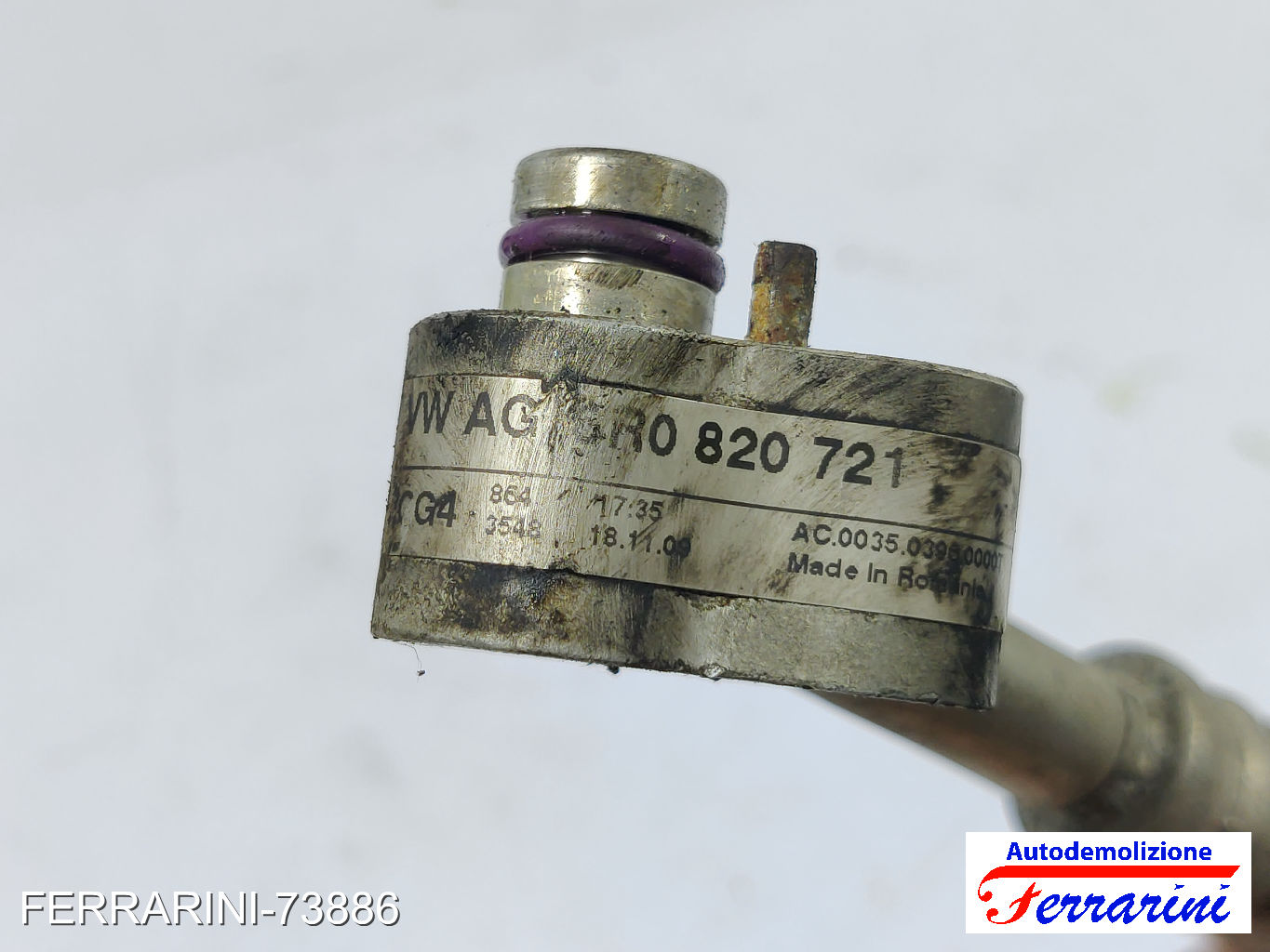Tubo Clima VW POLO 6C1, 6R1 1.6 TDI 2009-2023 6R0820721, AC00350398, 181109