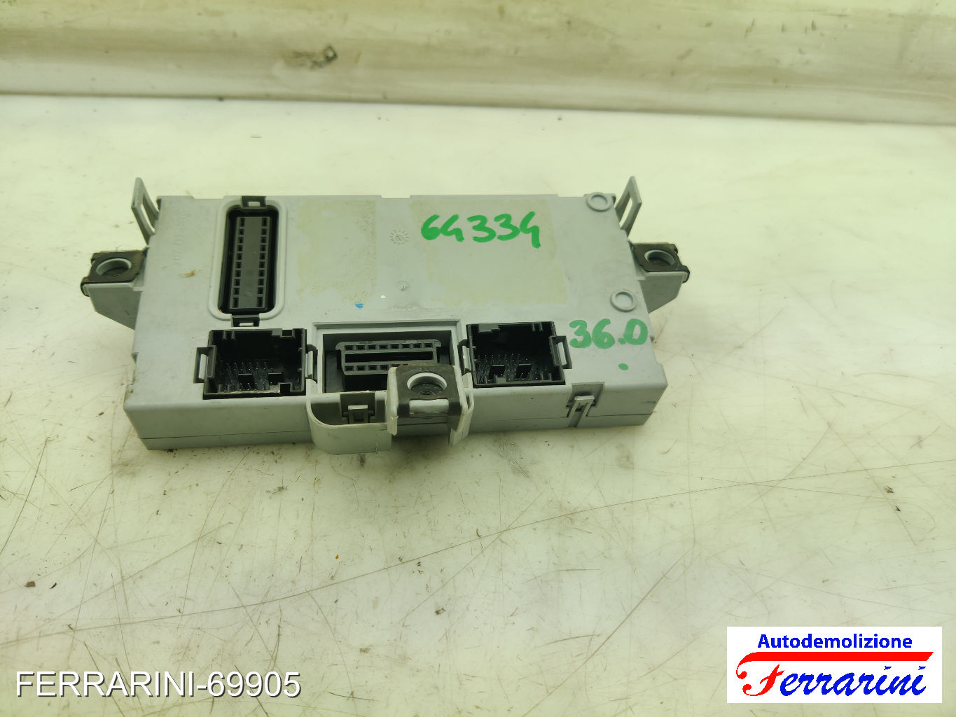 Body Computer FIAT PUNTO 188 1.2 60 1999-2010 46774360, 64334 8
