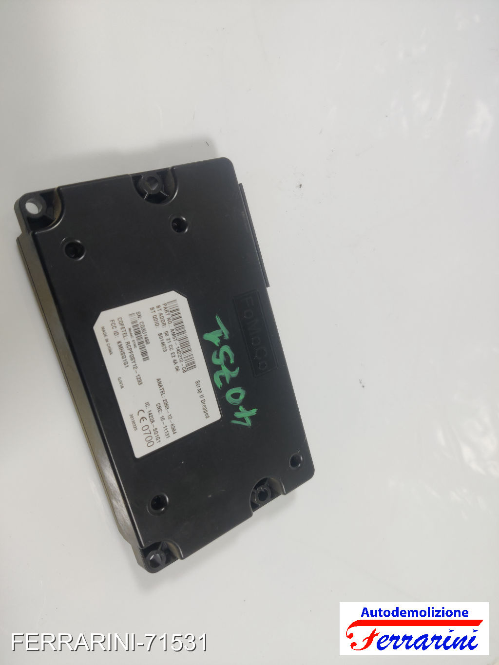 modulo Bluetooth SYNC FORD FOCUS 3 TURNIER 1.6 TDCI 2010-2023 AM5T14D212CB