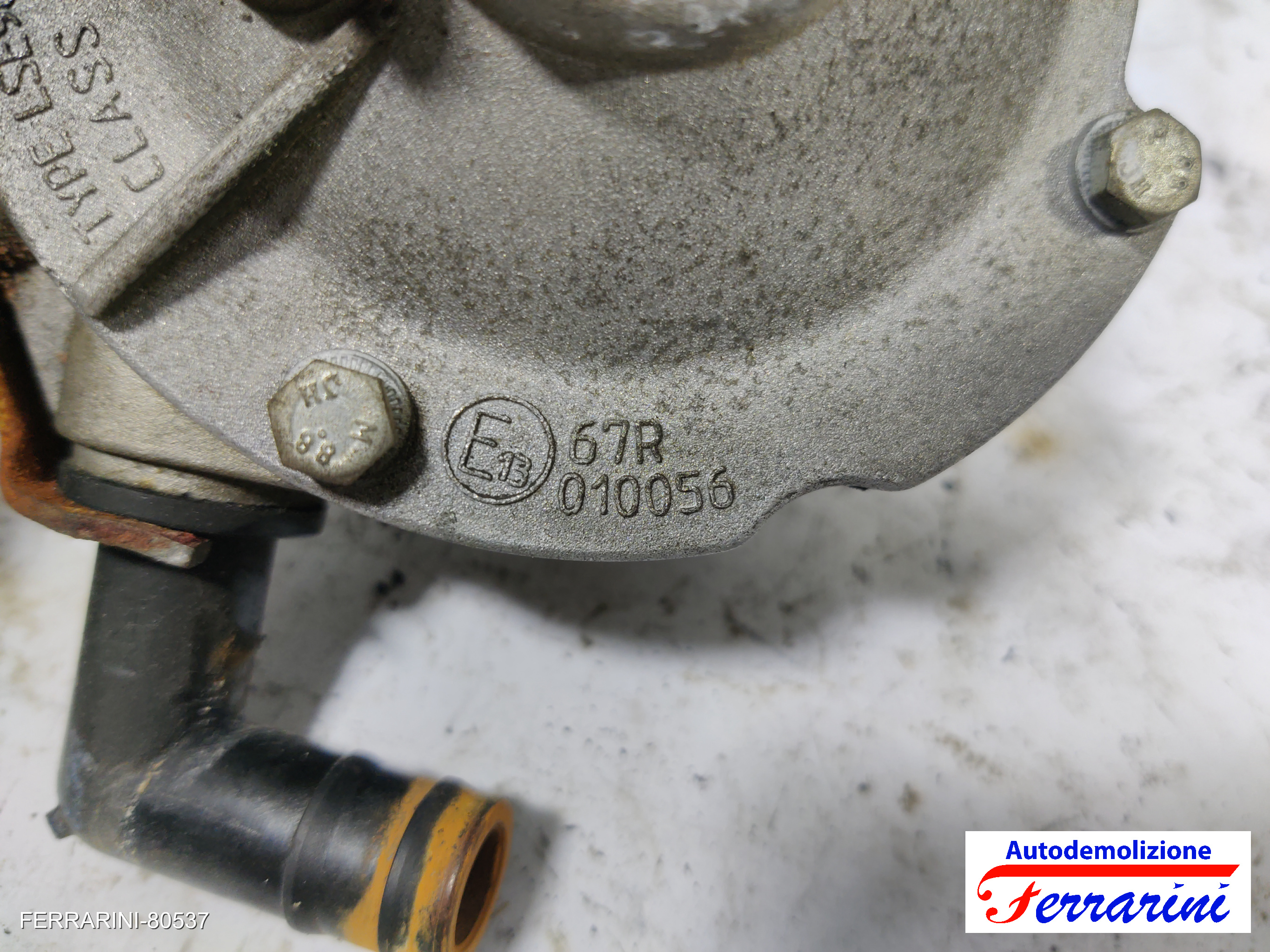 Riduttore polmone GPL elettrovalvola LANCIA YPSILON 843 1.4 LPG 2010-2011 6