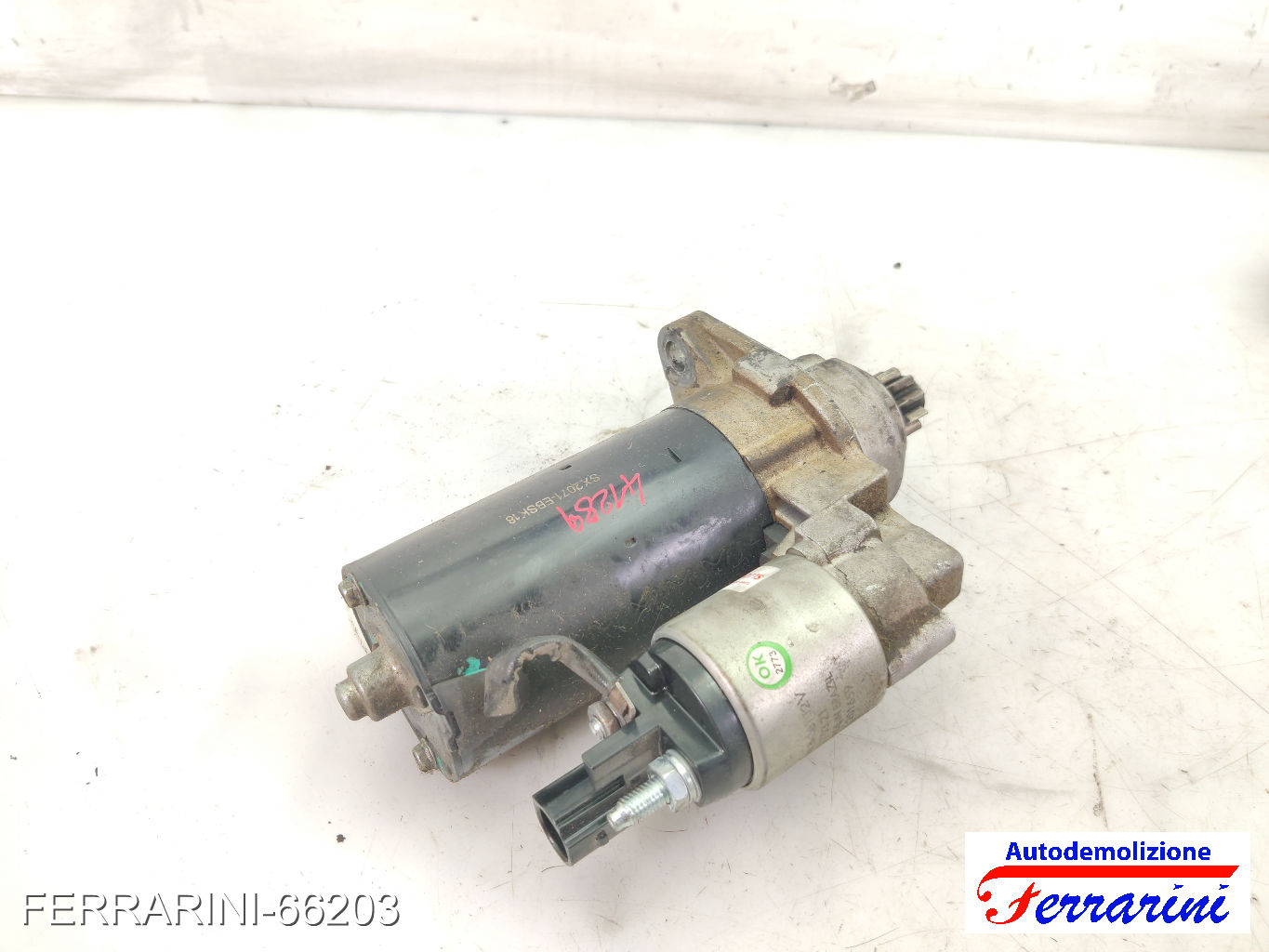 Motorino Avviamento AUDI A3 8P1 2.0 TDI 16V 2003-2012 02M911023P, 02E911023H