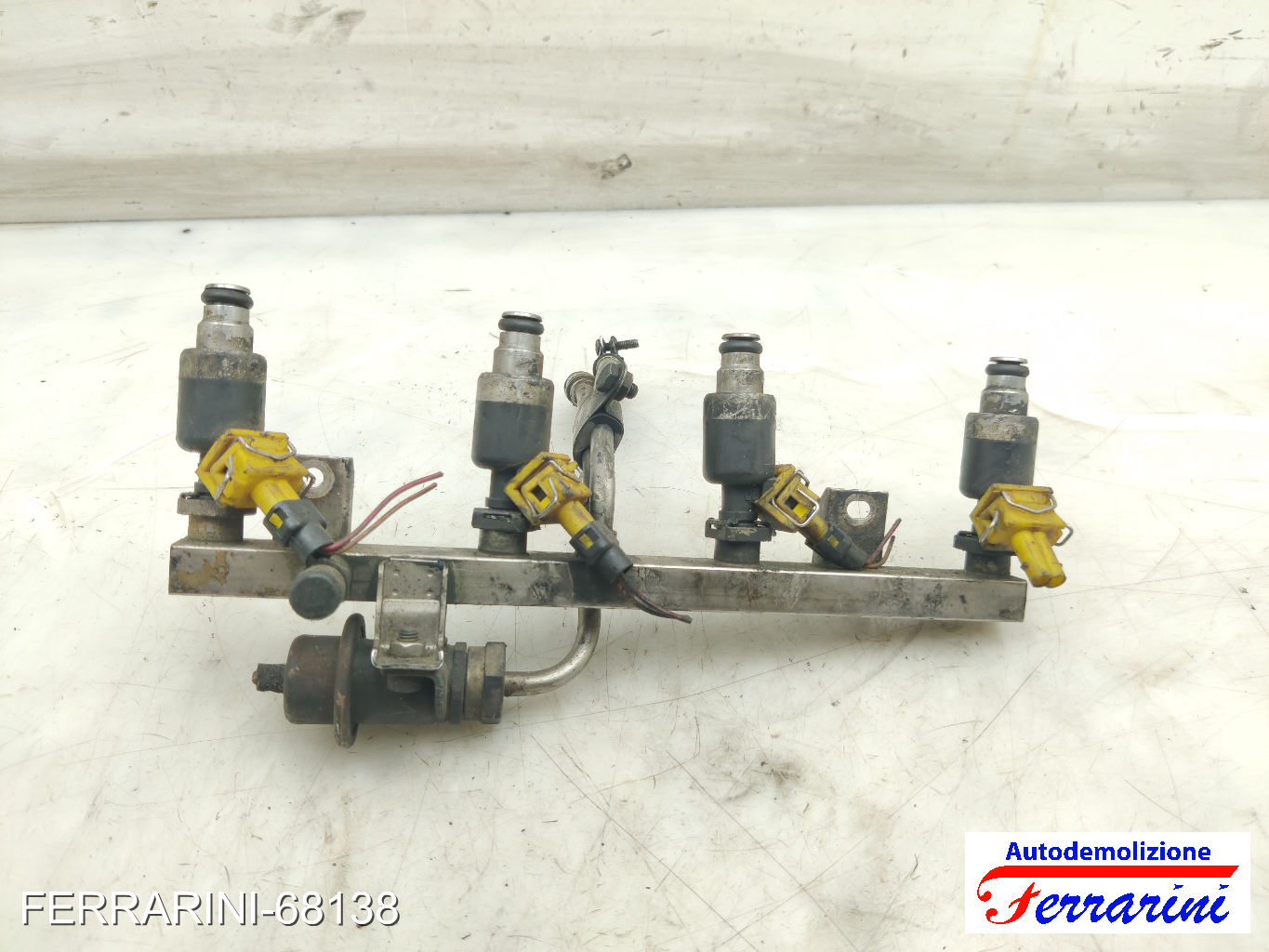 Flauto Con Iniettori FIAT SEICENTO 600 287 1.1 1998-2010 46515201, 0280155823