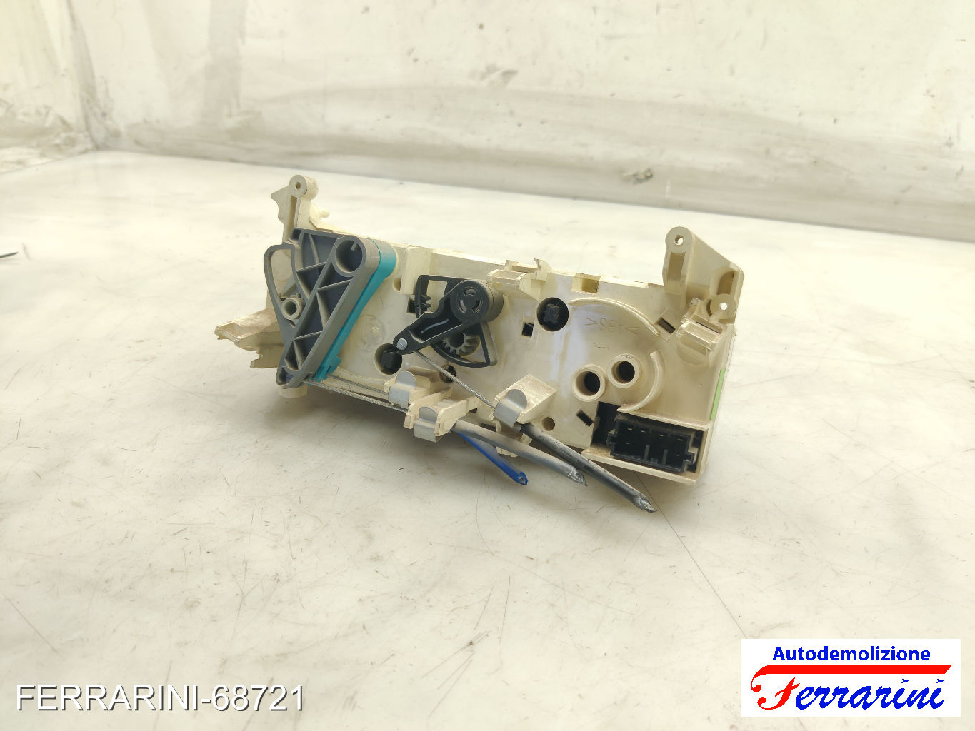 Tastiera Clima CITROEN BERLINGO M 1999-2011 anteriore, frontale 6451AG