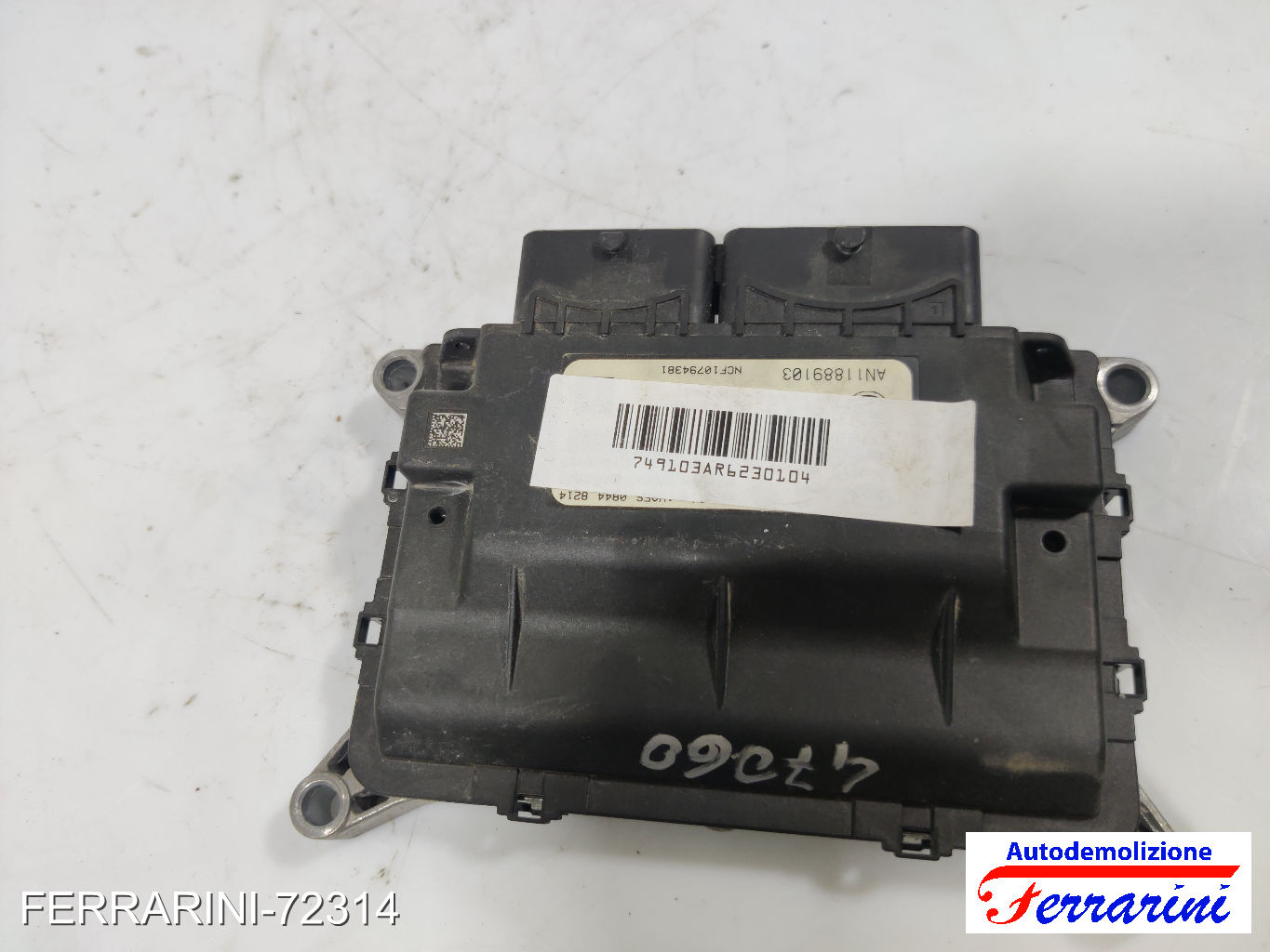 Kit Accensione MG MG ZS SUV 1.5 VTI 2017-2023 10240112