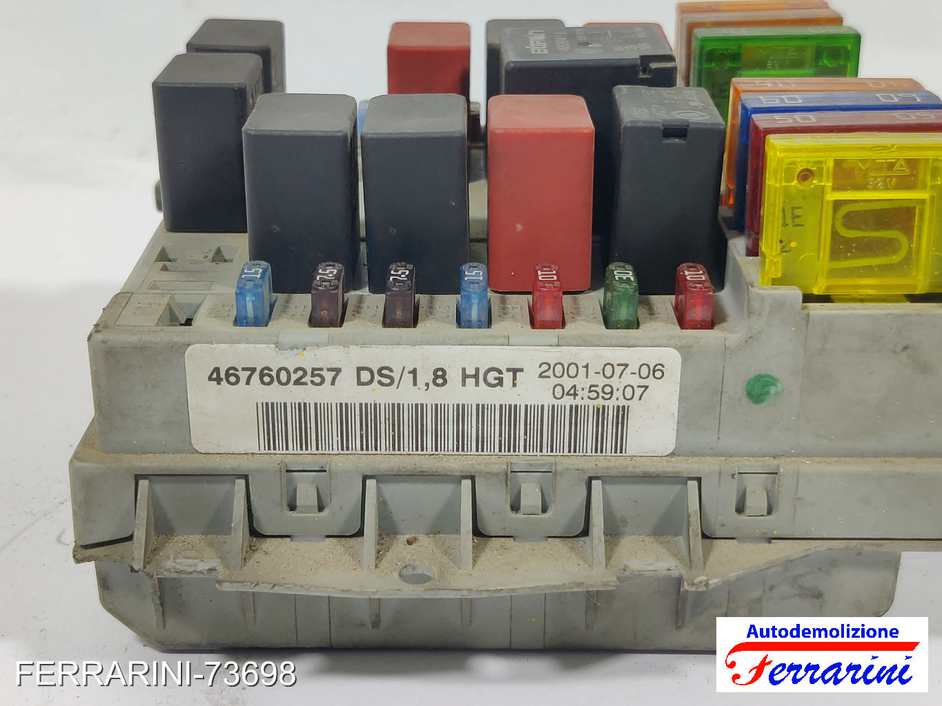 Fusibiliera Scatola Fusibili Body Computer FIAT PUNTO 188 1.9 JTD 2001-2012