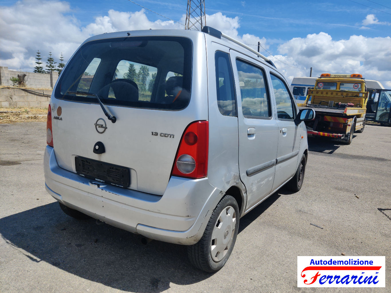 Opel Agila A H00 1.3 CDTI 70CV 2003-2007