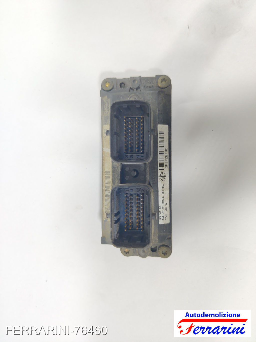 Centralina Motore FIAT PUNTO 188 1.2 60 1999-2010 55181132, 6160037606, IAW59FM3