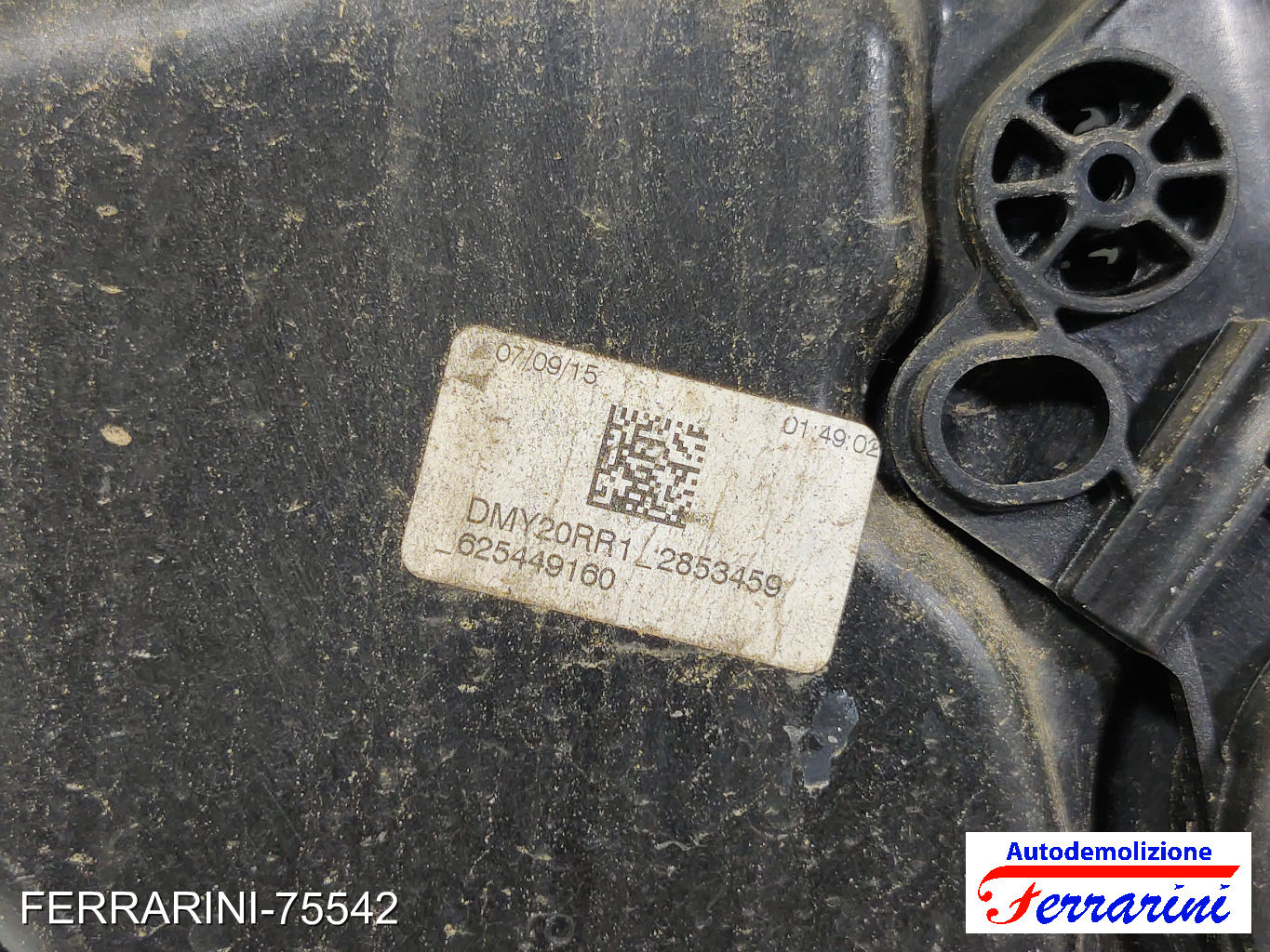 Alzavetro VOLVO V60 1 155 2015-2018 destro, dx, posteriore, post 30784313 6