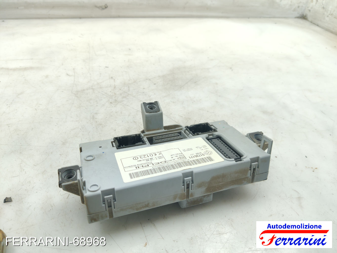 Body Computer FIAT PUNTO 188 1.2 16V 80 1999-2006 51735171