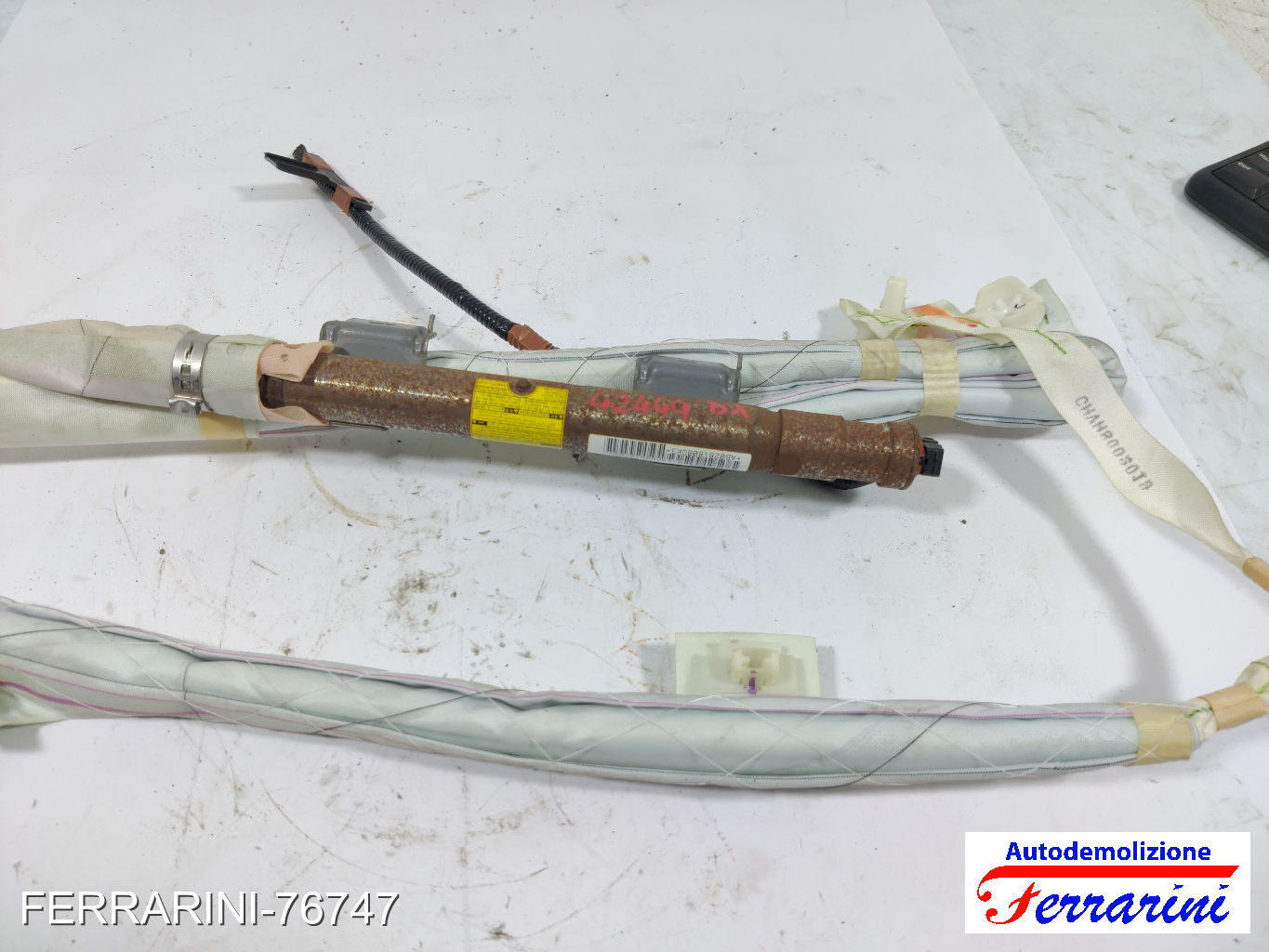 Airbag Tenda Tendina TOYOTA IQ J1 2009-2015 Frontale Destra 6217074020