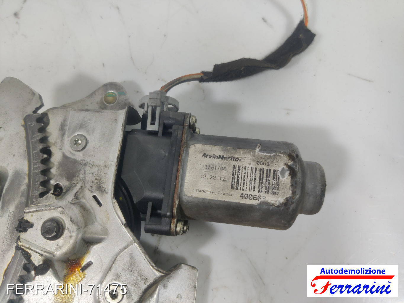 Motorino Alzavetro RENAULT KANGOO KC0/1 1.2 16V 2001-2023 8200188553, 7700303543