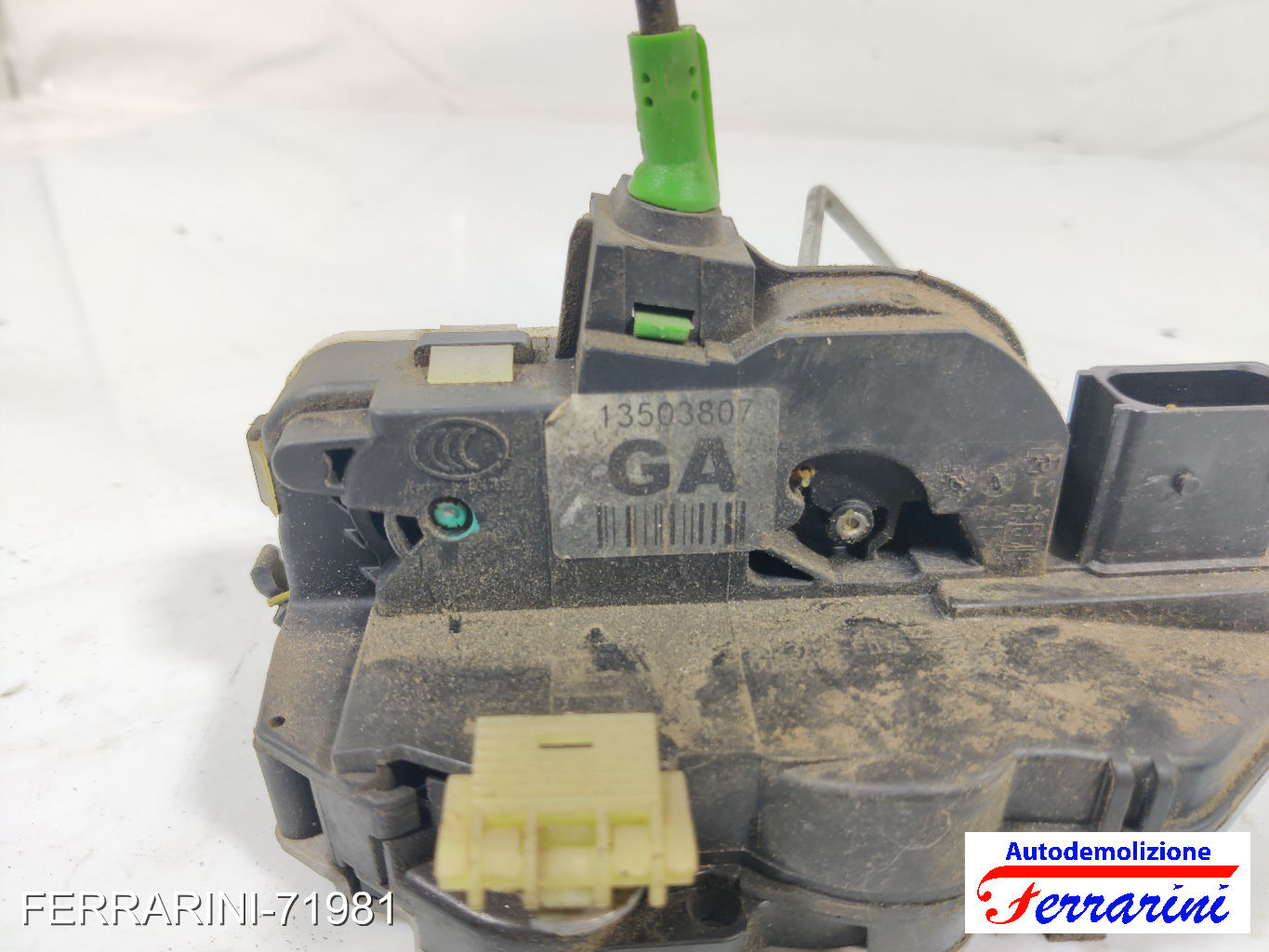 Serratura Porta OPEL INSIGNIA A G09 2008-2017 sinistro, sx, posteriore, post 8