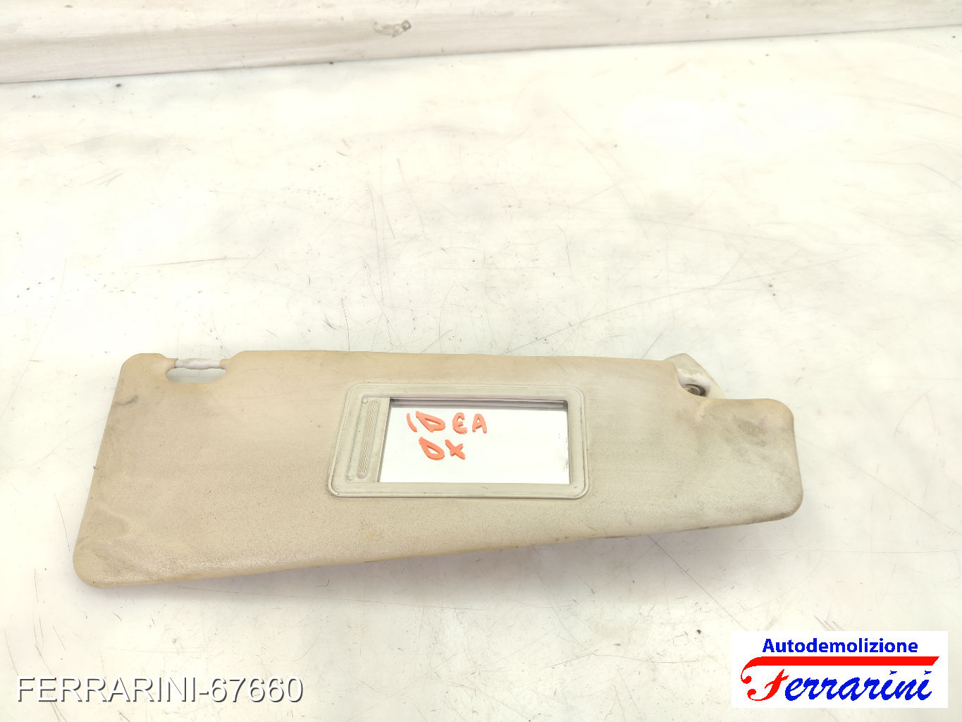Aletta Parasole FIAT IDEA 350 2004-2012 destro, dx 735361684 8