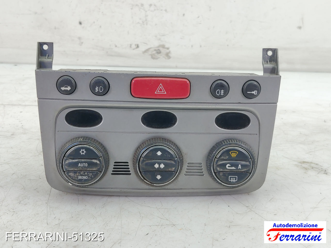 Tastiera Clima ALFA ROMEO GT 937 2003-2010 anteriore, frontale 156051369