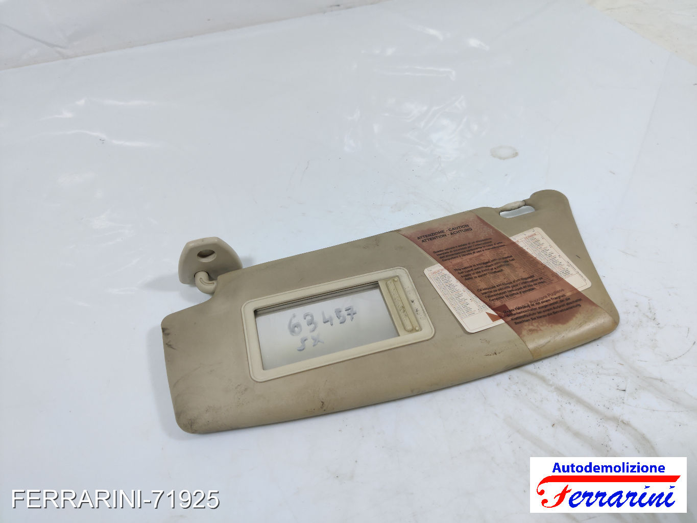 Aletta Parasole LANCIA YPSILON 843 2003-2011 sinistro, sx 735407870 6