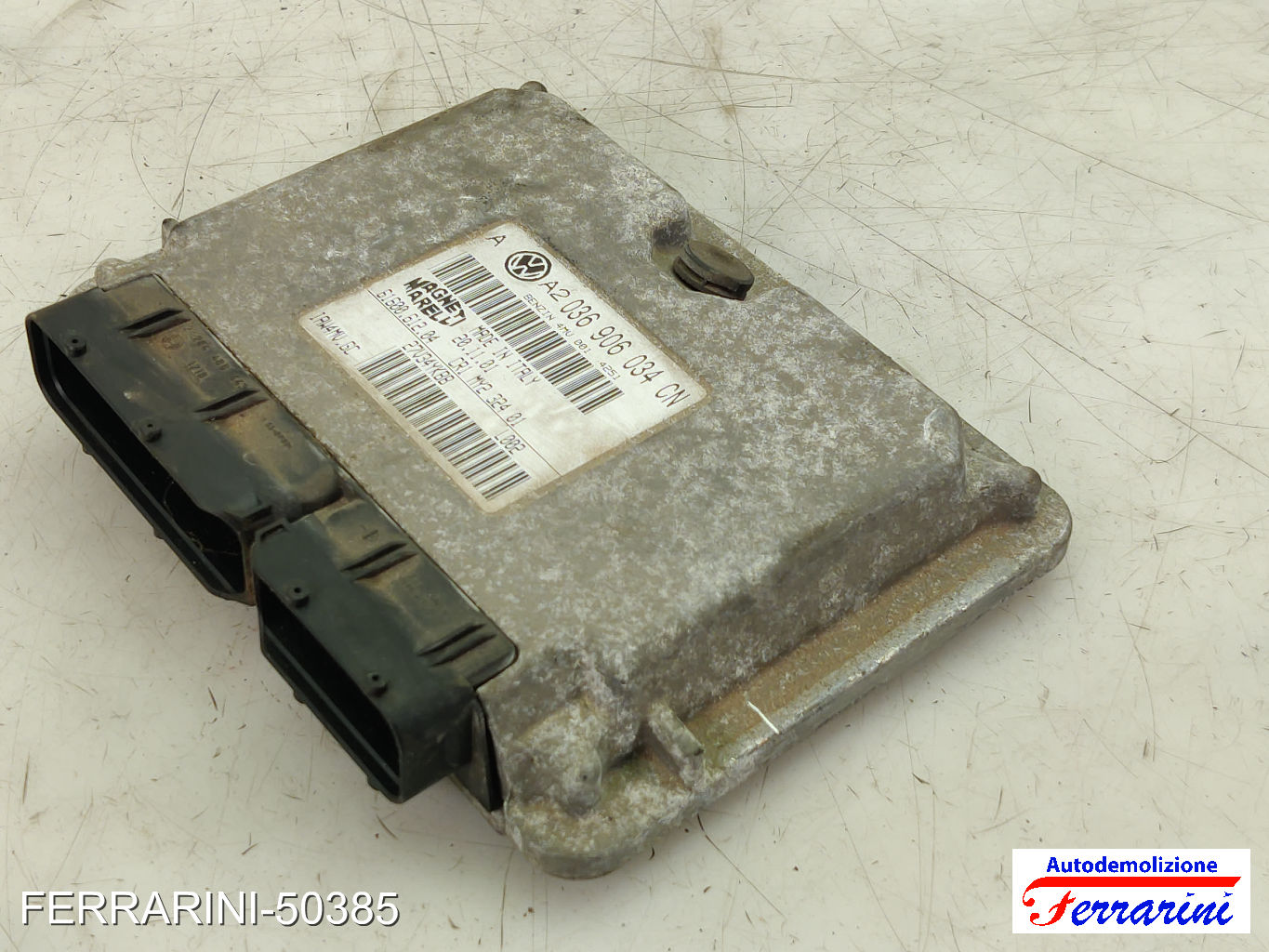 Centralina Motore VW GOLF 4 1J1 1.6 16V 2000-2005 036906034CN, 6160061204