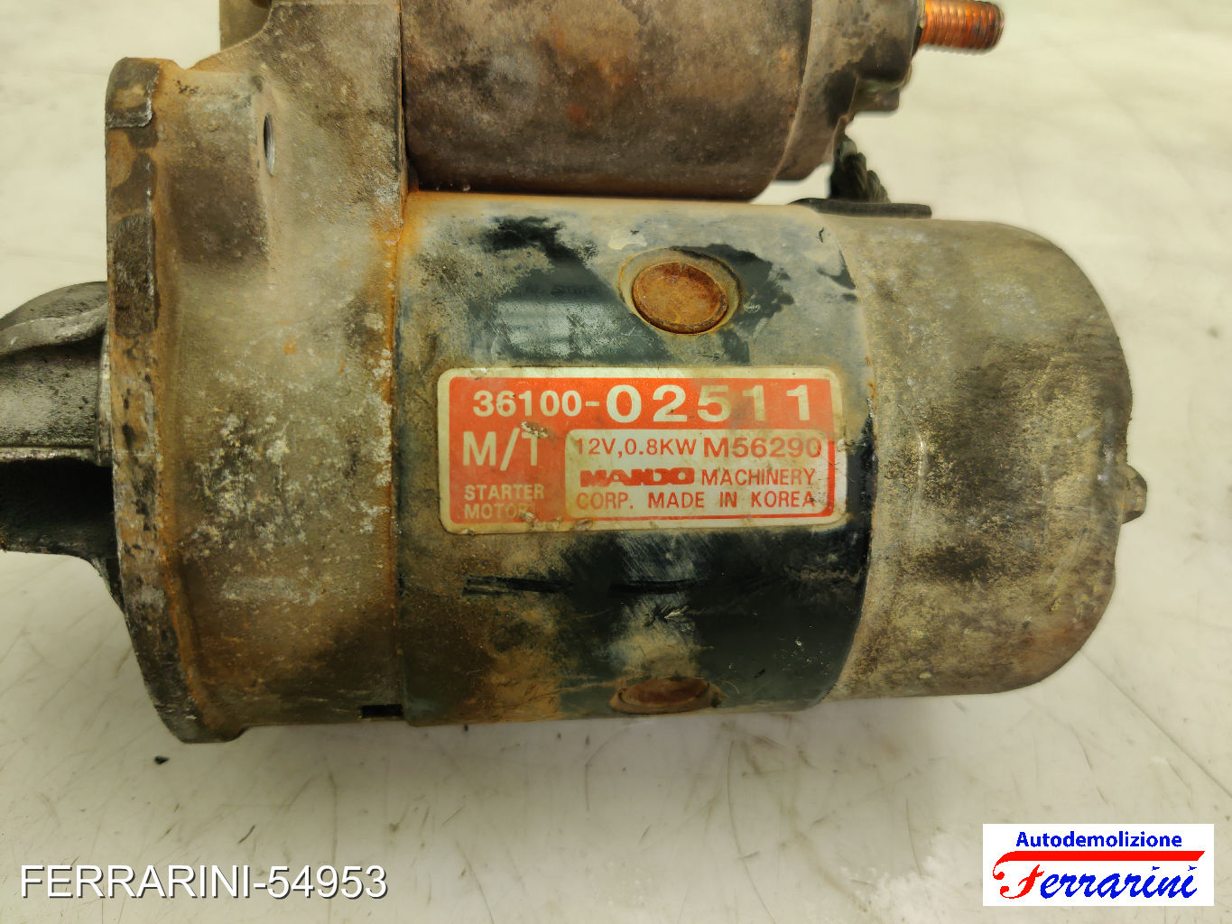 Motorino Avviamento HYUNDAI ATOS MX 1.0I 1998-2000 3610002511, M56290