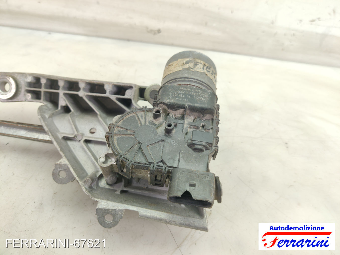 Spazzacqua Motorino Tergicristallo FORD FIESTA 6 CB1, CCN 2008-2012 anteriore 12