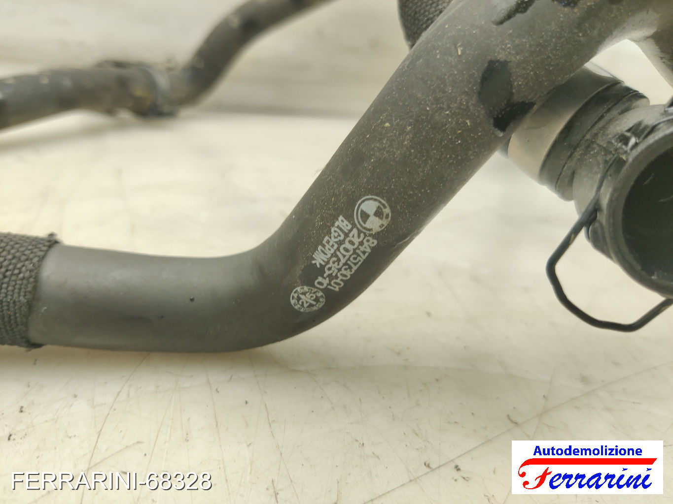 tubo acqua motore B47C20A BMW X1 F48 SDRIVE 18D 2015-2023 17128519877